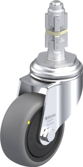 Blickle 750759 Lkra-Tpa 80Kf-11-Els-E13 Hjul, Hjuldiameter 80 Mm, Bæreevne Maks. 65 Kg, 1 Stk