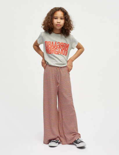 Mads Nørgaard Single Cotton Tuvina Tee Grey 128