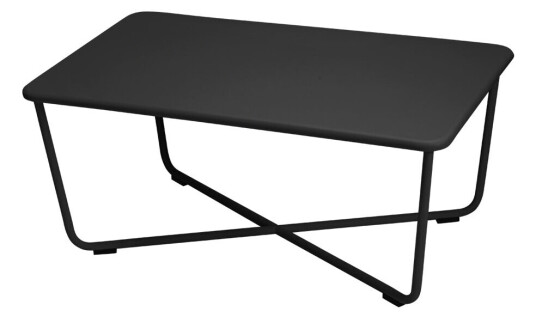 Fermob Croisette Low Table Liquorice 42