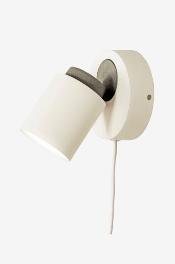Aneta Lighting LightingVegglampe RolloHvitVegglamperFra Homeroom