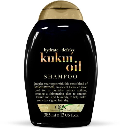 Ogx Hydrate & Defrizz+ Kukui Oil Shampoo 385ml