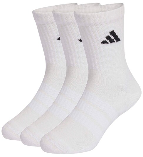 Adidas Performance Sokker 3 pack KD C CRW White/White/Bla Adidas Performance 28/30 Sokker Hvit Svart