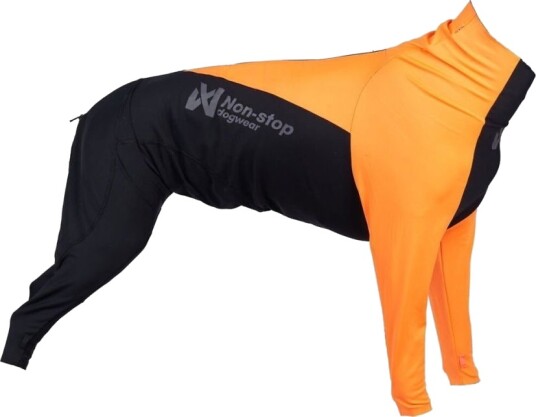 Non-Stop Dogwear Protector Dog Suit F Orange/Black