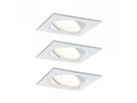 Paulmann 934.36 Indbygget lysplade GU10 3 pære(r ) LED 2700 K Hvid