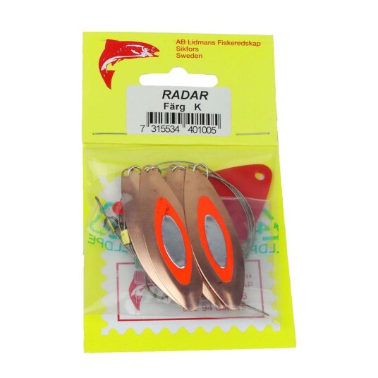 Wiggler Radar markdrag - kobber/rød