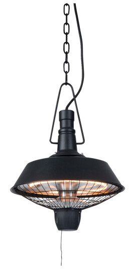 Sunred RSH16 Indus Bright Hengende terrassevarmer 2100W Sort
