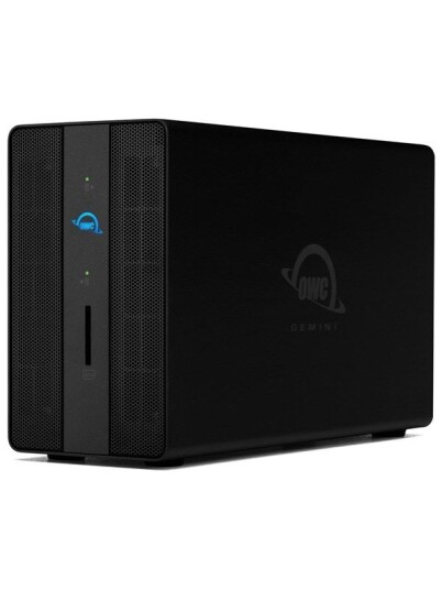 OWC Gemini 40TB - Ekstern Harddisk - 40 TB - Svart