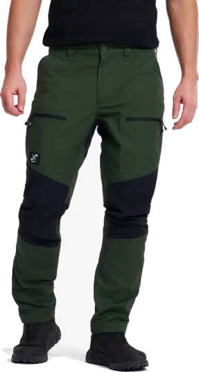 Revolutionrace Nordwand Pro Pants Herre Forest Green/Black M Turbukse & Fritidsbukse