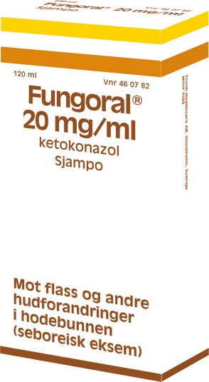 Fungoral Antiflakesjampo med Ketokonazol 120 ml Fungoral Antiflakesjampo med Ketokonazol 120 ml