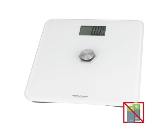 Proficare Pc Pw 3112 White Elektronisk Personvekt 180 Kg 100 G Hvit 5 Kg Kg Lb