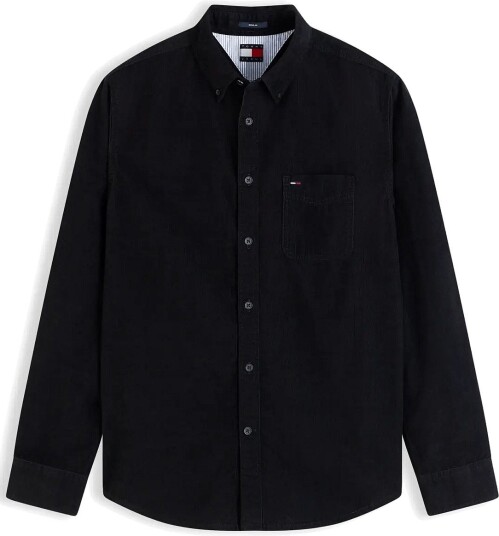 Tommy Jeans Tjm Reg Baby Corduroy Shirt Ext Black XS