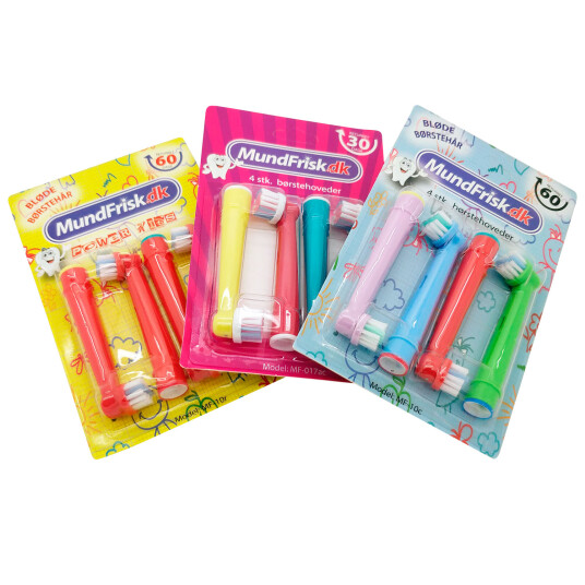 12 stk. Blanding av børstehoder for barn - Oral-B-kompatibel 12 stk. Blanding av børstehoder for barn - Oral-B-kompatibel