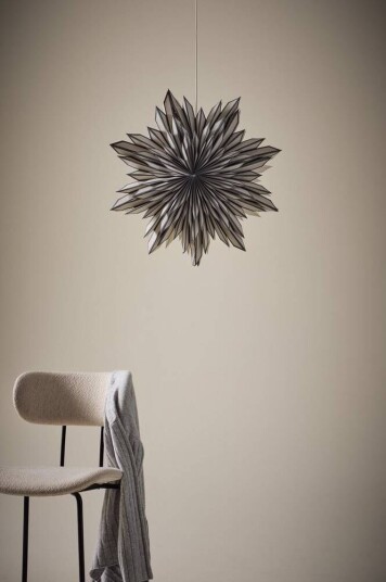 Jotex SHAULA julestjerne, diameter 64 cm Grå 1690332-02-0 1690333-02-0