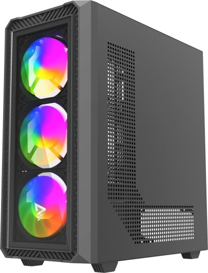 Savio Noctis Glass RGB Cube Midi Tower ATX Svart