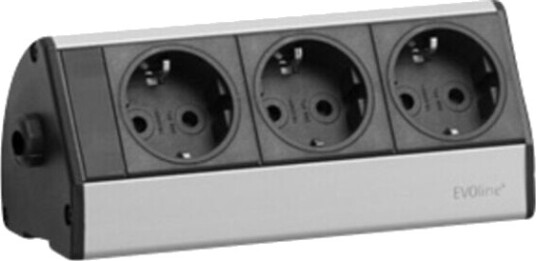 EVOline Dock - 3x stikk. Tilførsel side - 1504130