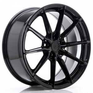 Japan Racing JR37 Shiny Black 10x20 5/112 ET25 B66