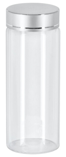Vega Glassbeholder Aurelia 0.155l 4.7x12 cm  Grå/Transparent Sylinderformet 6 Stykk / Forpakning