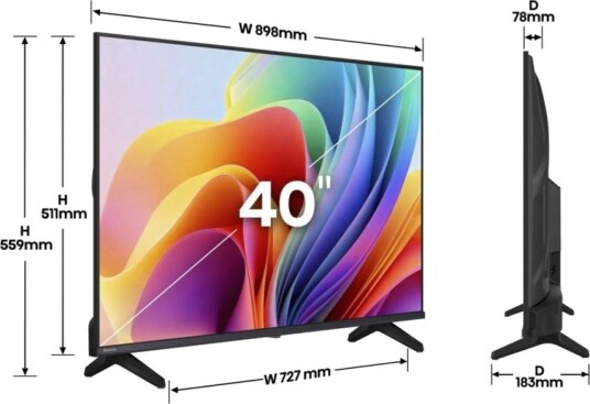 Hisense 40A4S 40" Diagonalklasse A4s Series