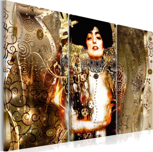 Bilde Judith 3 Parts Green 90x60 Artgeist sp. z o. o.