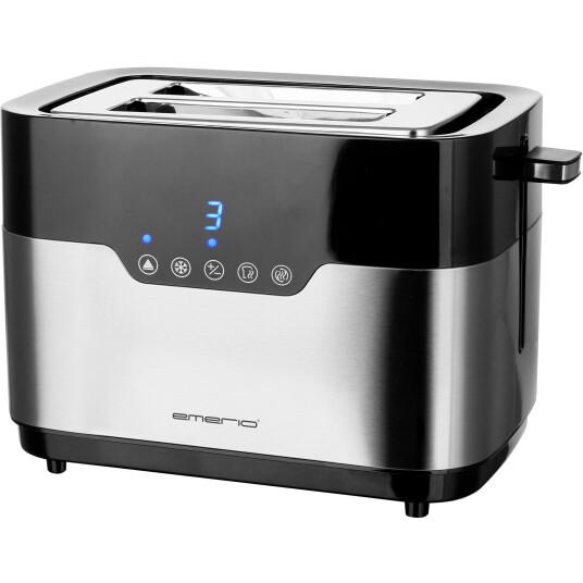 Emerio Digital Brødrister - 2 Skiver, Presis Risting 1001106 1594911