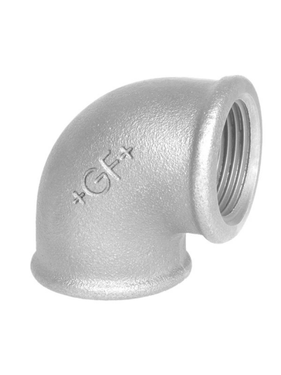 +GF+ Elbow unite 90° galv. for f 1