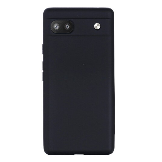 INCOVER Google Pixel 6a Liquid Silikon Deksel med Stropp - Svart