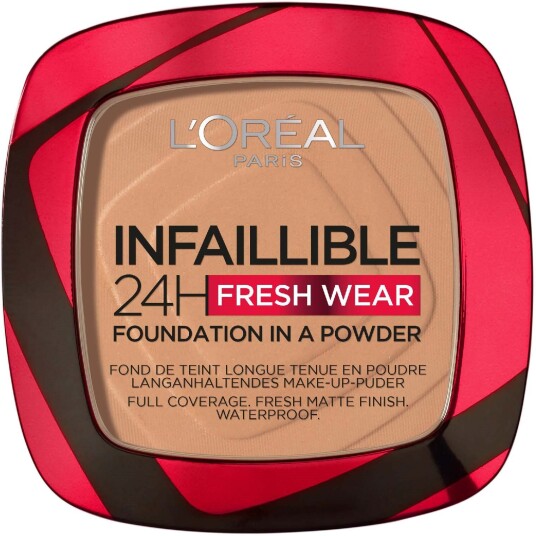 L'Oreal Paris Infaillible 24h Fresh Wear Powder Foundation Golden Sun 260