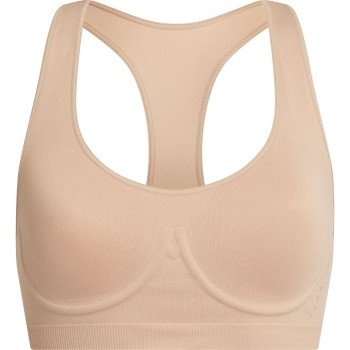 Calvin Klein BH Fusion Flex Unlined Bralette Beige polyamid Small Dame Calvin Klein BH Fusion Flex Unlined Bralette Beige polyamid Small Dame
