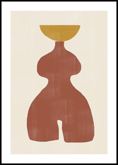 Abstract Balance Poster Plakat / 50x70cm