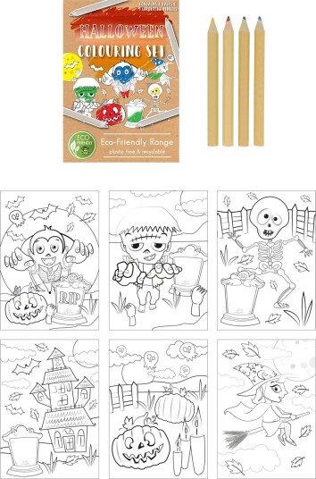 Malebok Mini Halloween
