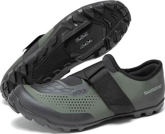 Shimano MX101 MTB sykkelsko olivengrønn unisex