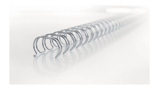 GBC Wire ryg 3:1 NO6 A5 slv pk/250 GBC Wire ryg 3:1 NO6 A5 slv pk/250