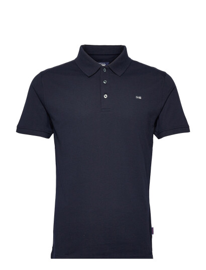 Sebago Performance Polo Pique - Blue - S Sebago Performance Polo Pique - Blue - S