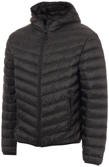 MoveOn Røros Down Jacket w/Hood Mens Black black M MoveOn Røros Down Jacket w/Hood Mens Black black M