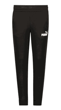Puma ESS Logo Pants FL cl B joggebukse junior Svart 140 Puma ESS Logo Pants FL cl B joggebukse junior Svart 140