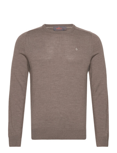 Morris Merino Oneck - Brown - S