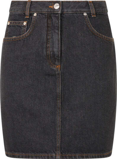 Moschino Dame Skjørt Grå XL, Moschino Dame Skjørt Grå XL,