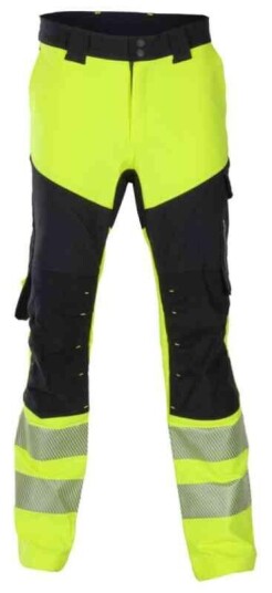 BS Lillehammer Arb.bukse, HiVis kl.1 Unisex, Str. C158, Gul/Sort BS Lillehammer Arb.bukse, HiVis kl.1 Unisex, Str. C158, Gul/Sort