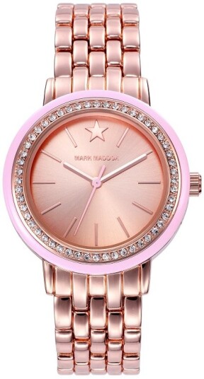 Mark Maddox Dameklokke MM7007 97 Classic Gullfarget/Rose gulltonet
