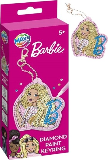 Barbie Diamond Painting Lag Din Egen Nøkkelring
