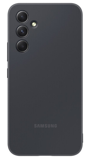 Samsung A54 Silikondeksel i Svart - Resirkulert Materiale