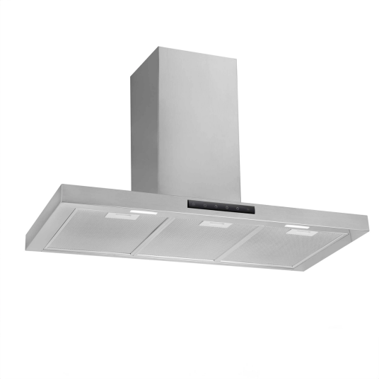 Eico Luzern P 90 X Vegghengt Ventilator Rustfritt Stål 90 cm Eico Luzern P 90 X Vegghengt Ventilator Rustfritt Stål 90 cm