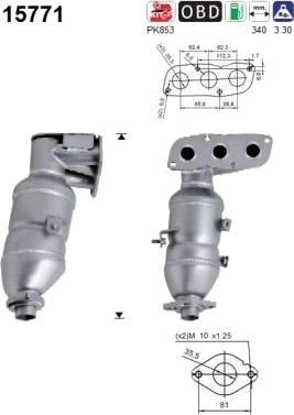 Katalysator AS 15771