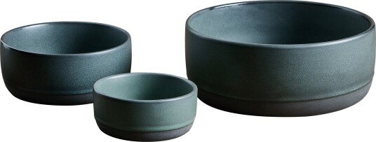 Aida Raw skål 3 deler Northern green
