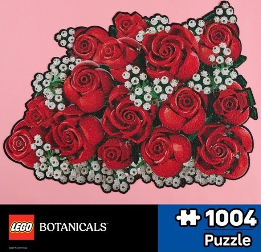LEGO Rose Puzzle 1000 Pcs