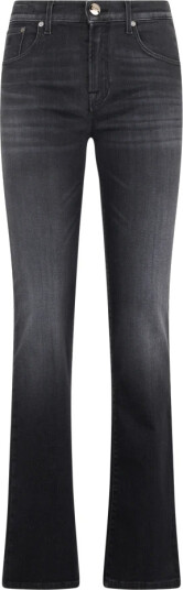 Moorer Dame Jeans Svart W30,