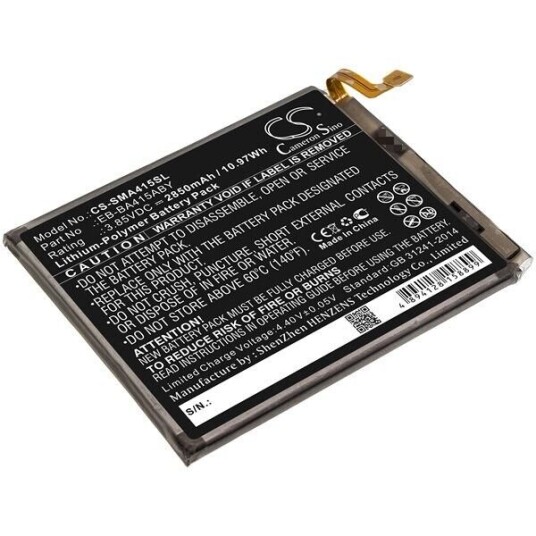 Samsung SC-41A batteri (2850 mAh 3.85 V, Sort)