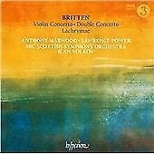 MediaTronixs Benjamin Britten : Britten: Violin Concerto/Double Concerto/Lachrymae CD (2012) Pre-Owned