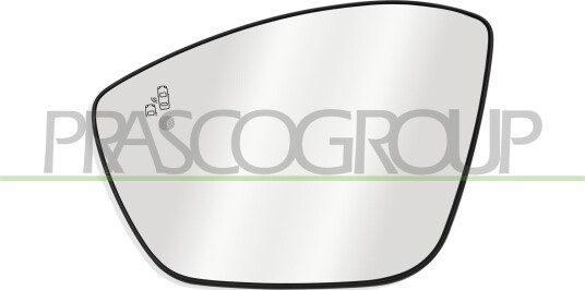Speilglass, ytterspeil PRASCO OP7037524