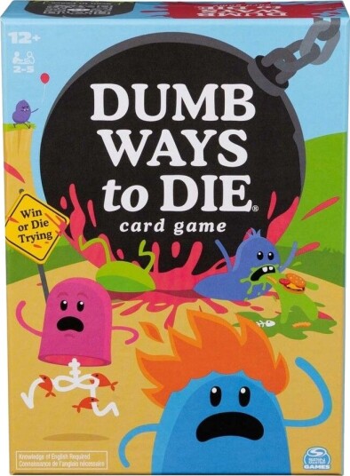 Dumb Ways to Die Kortspill for 2-5 Spillere Dumb Ways to Die Kortspill for 2-5 Spillere